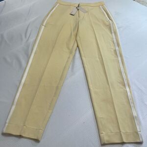 NWT Habitual Women’s Pale Yellow Dress Pants Size 4 New